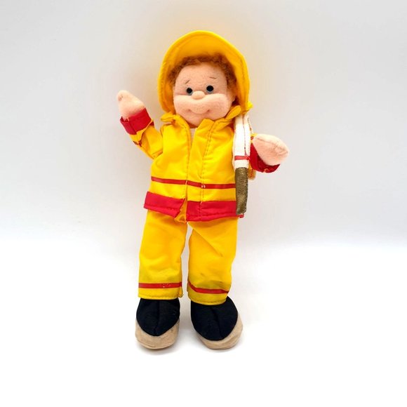 Teenie Beanie Boppers Other - Brave Buddy Teenie Beanie Boppers Collection Ty Doll Vintage Retired Fireman